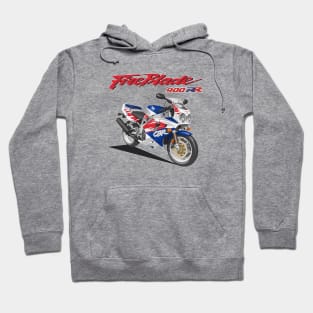 90s sports bike Hoodie